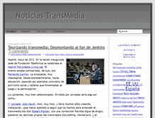 Tablet Screenshot of noticiastransmedia.com